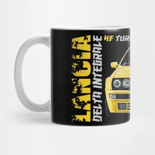 Delta Integrale HF Turbo Yellow Mug